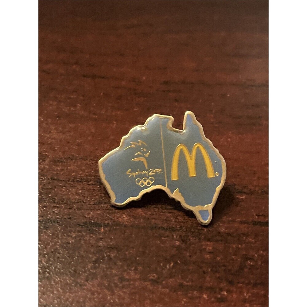 McDonald’s 2000 Sydney Olympics‎ Australia Continent Employee Lapel Pin